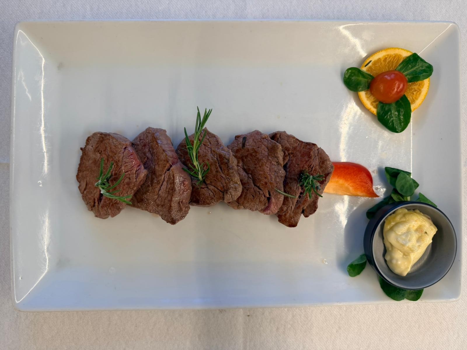 Specialità di carne alla brace Ristorante De Rose