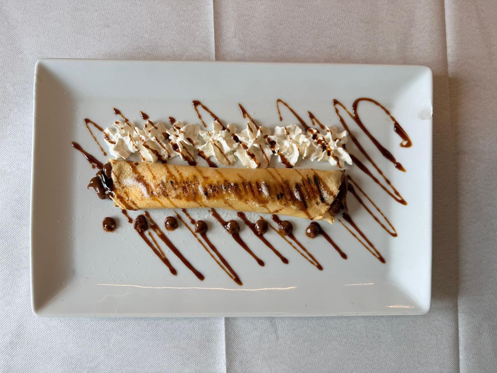 Dolce della casa Ristorante De Rose